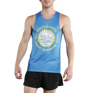 Men's Competitor Lite Printed Singlet [S-T] - South Dakota