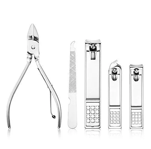 12PCS Manicure Set Nail Clippers Cleaner