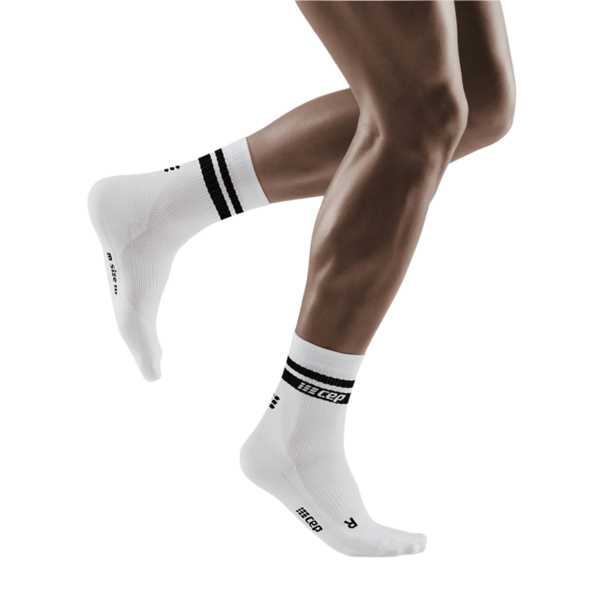 80's Mid Cut Compression Socks, Men