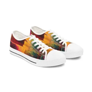 Abstract Art Women's Low Top Sneakers