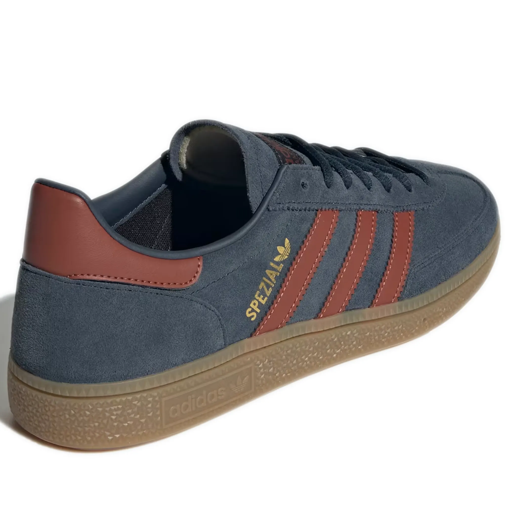 Adidas Handball Spezial Men's Shoes - Aurora Ink / Wild Sepia / Gold Metallic