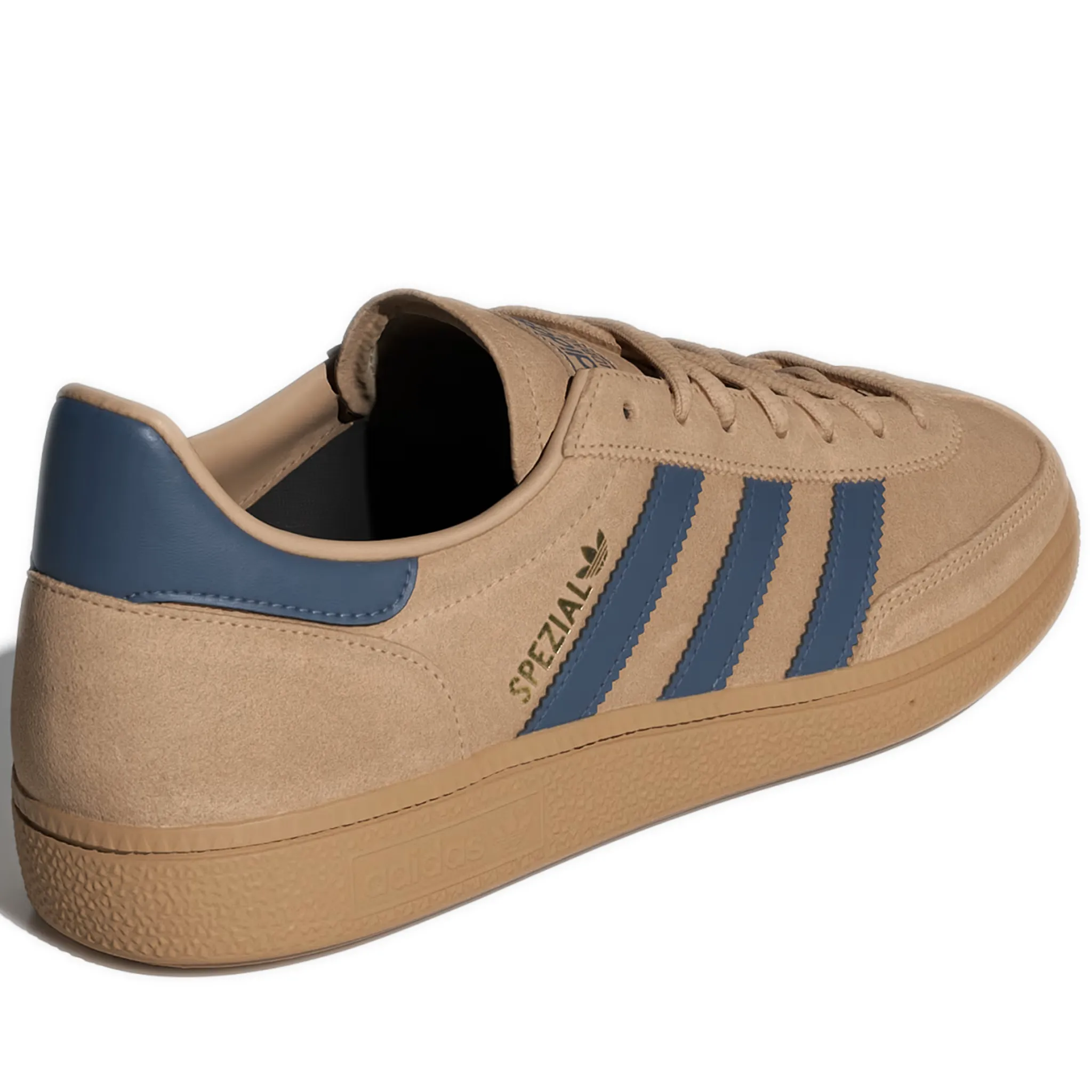 Adidas Handball Spezial Men's Shoes - Warm Sandstone / Preloved Ink / Gold Metallic