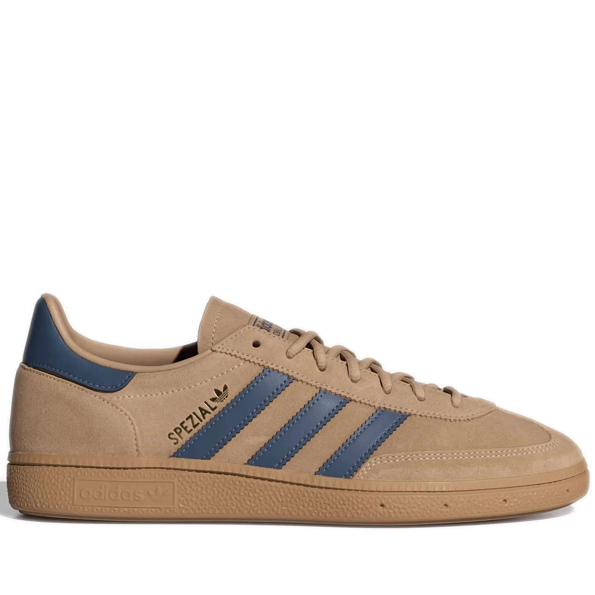 Adidas Handball Spezial Men's Shoes - Warm Sandstone / Preloved Ink / Gold Metallic