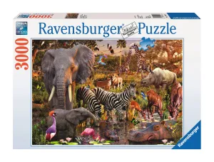 African Animal World 3000pc Puzzle