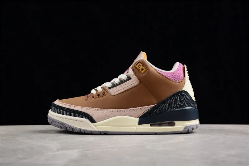 AIR JORDAN 3 RETRO SE ARCHAEO BROWN/DARK SMOKE GREY/FOSSIL STONE