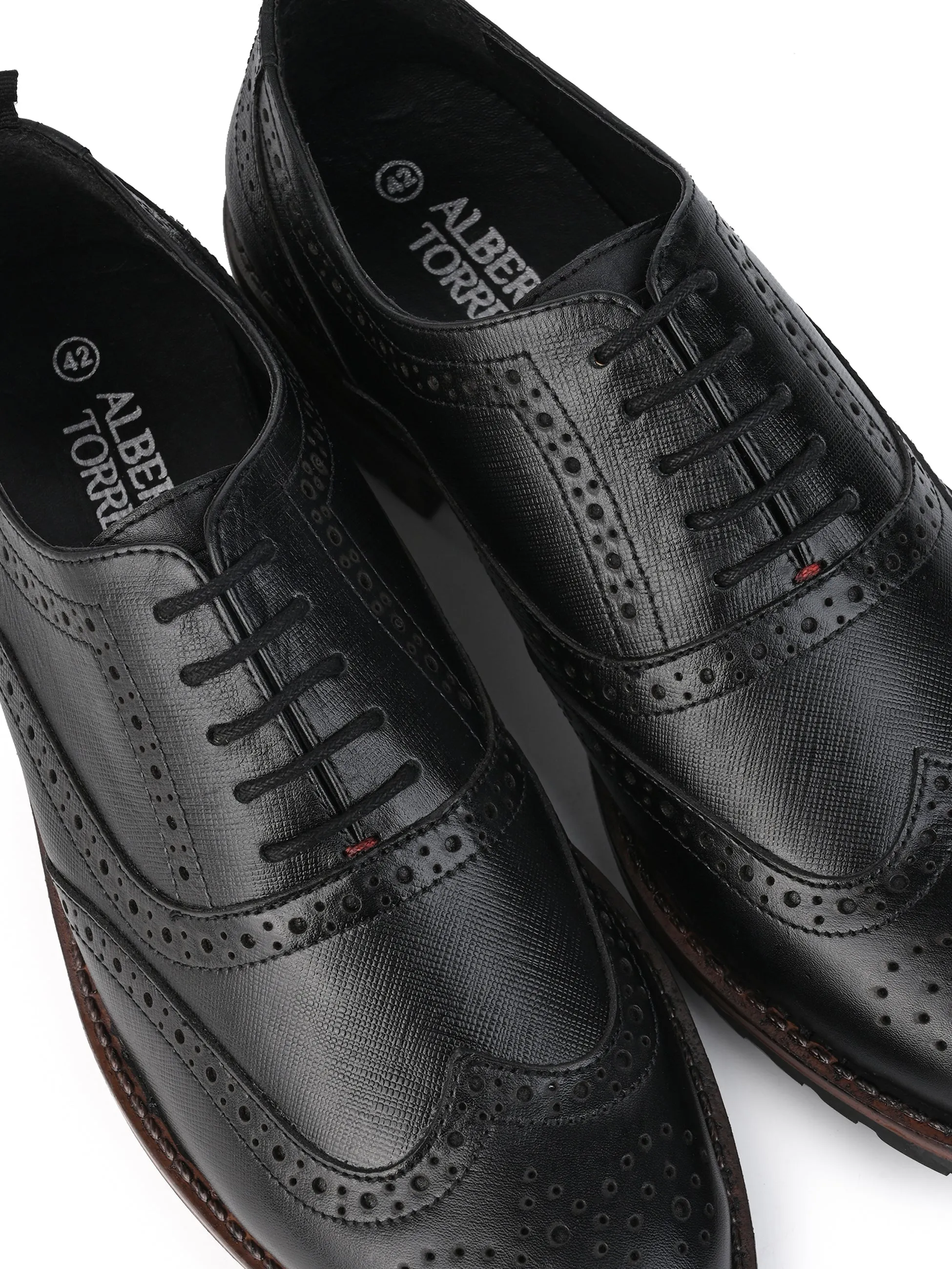 Alberto Torresi Latest Brogue Shoes With Padded Insole