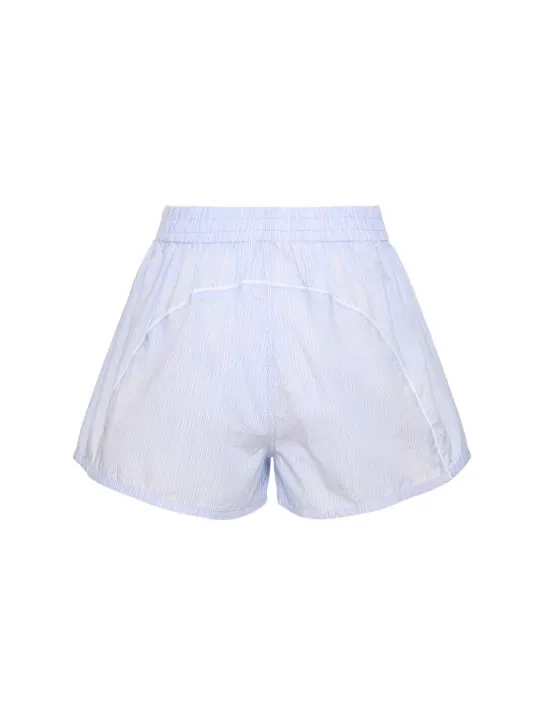 Alexander Wang   Mini cotton sweat shorts 