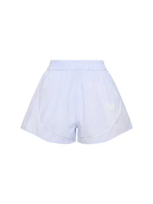 Alexander Wang   Mini cotton sweat shorts 