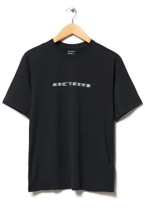 Arc'teryx Cormac Arc' Word Men's T-Shirt - Black