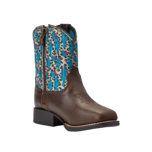 Ariat M&F Kid's Lil' Stompers Sonora Cactus Design Boot