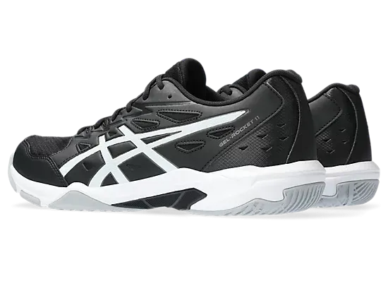 Asics Gel-Rocket 11 Black/Gunmetal Court Shoe