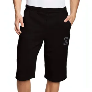 Asics Mens Knit Training Shorts - Black