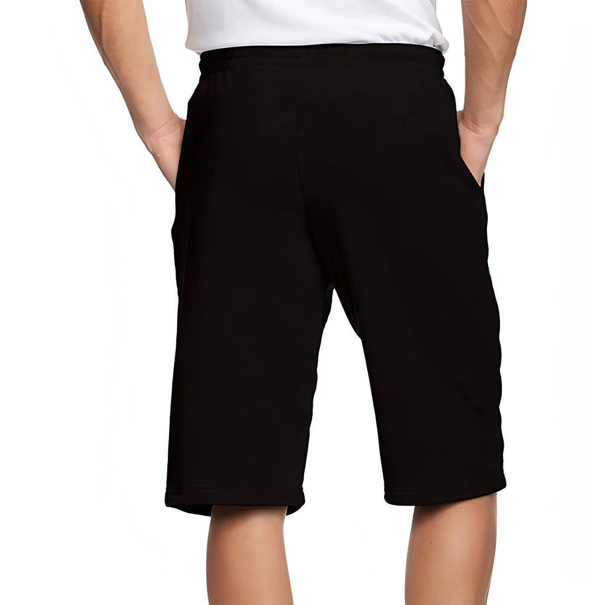 Asics Mens Knit Training Shorts - Black