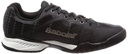 Babolat Men's Jet Mach I All Court Tennis Shoe - Black/Gold (9)