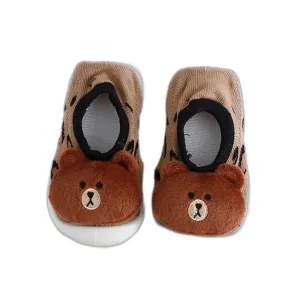 Baby Doll Sock Shoes - Spoty Bear