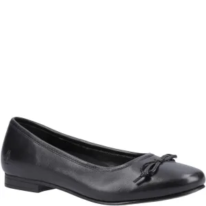 Black Evie Senior School Shoes