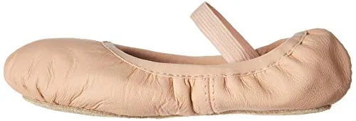 Bloch Child Ballet Shoes Toddler Shoes, Girls Shoes, High Durability Soft Leather Upper, Flexibility Full Suede Outsole, Pre-Sewn Elastic, 12.5 Narrow Little Kid