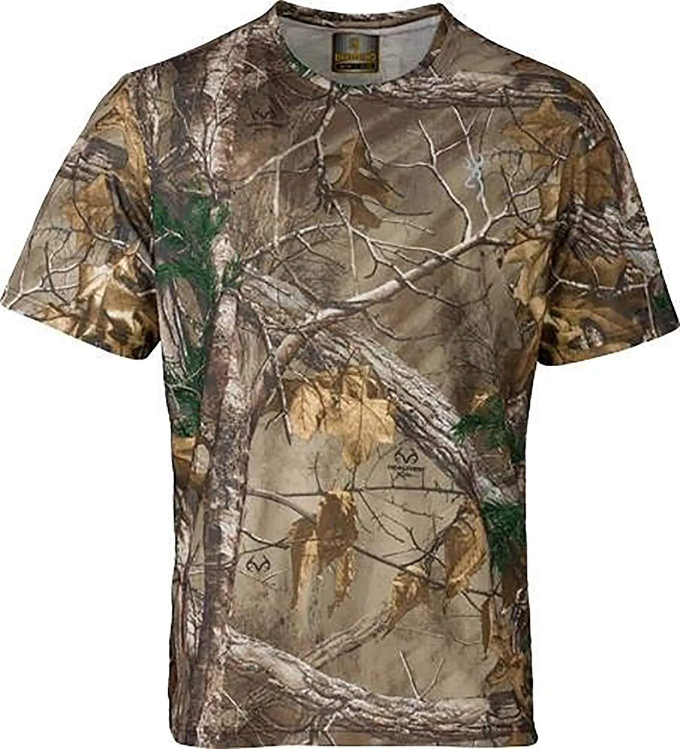 Browning 40mm Tee Shirt, Realtree Xtra