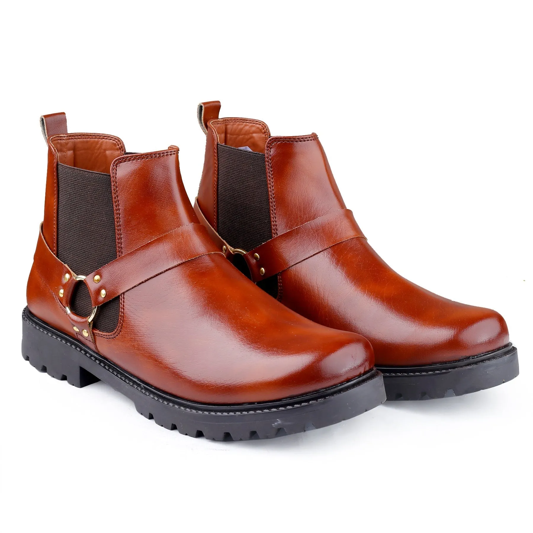 Bxxy Men's Ankle Stylish Chelsea Boots