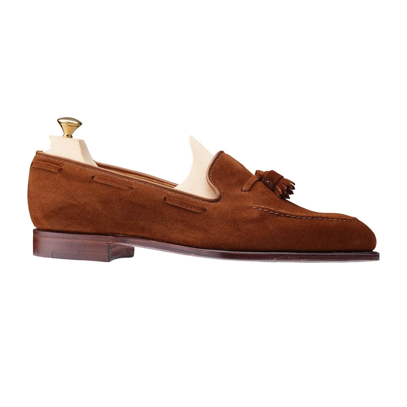 Carly Polo Brown Calf Suede