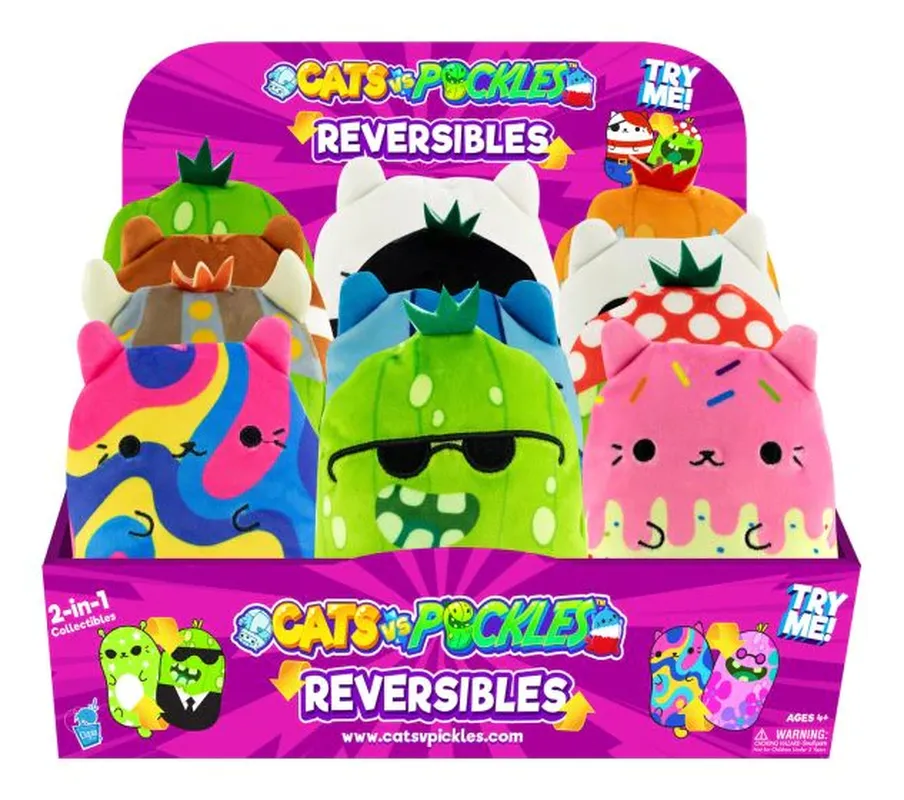 Cats Vs Pickles Reversible Cats Kicks / Foul Baldrick