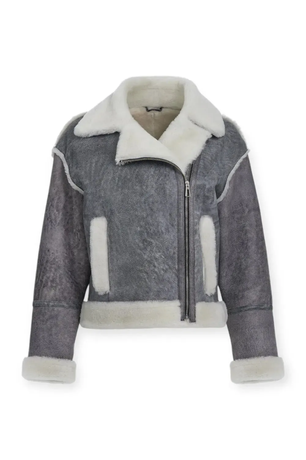 Claudia Vintage Sheepskin Jacket