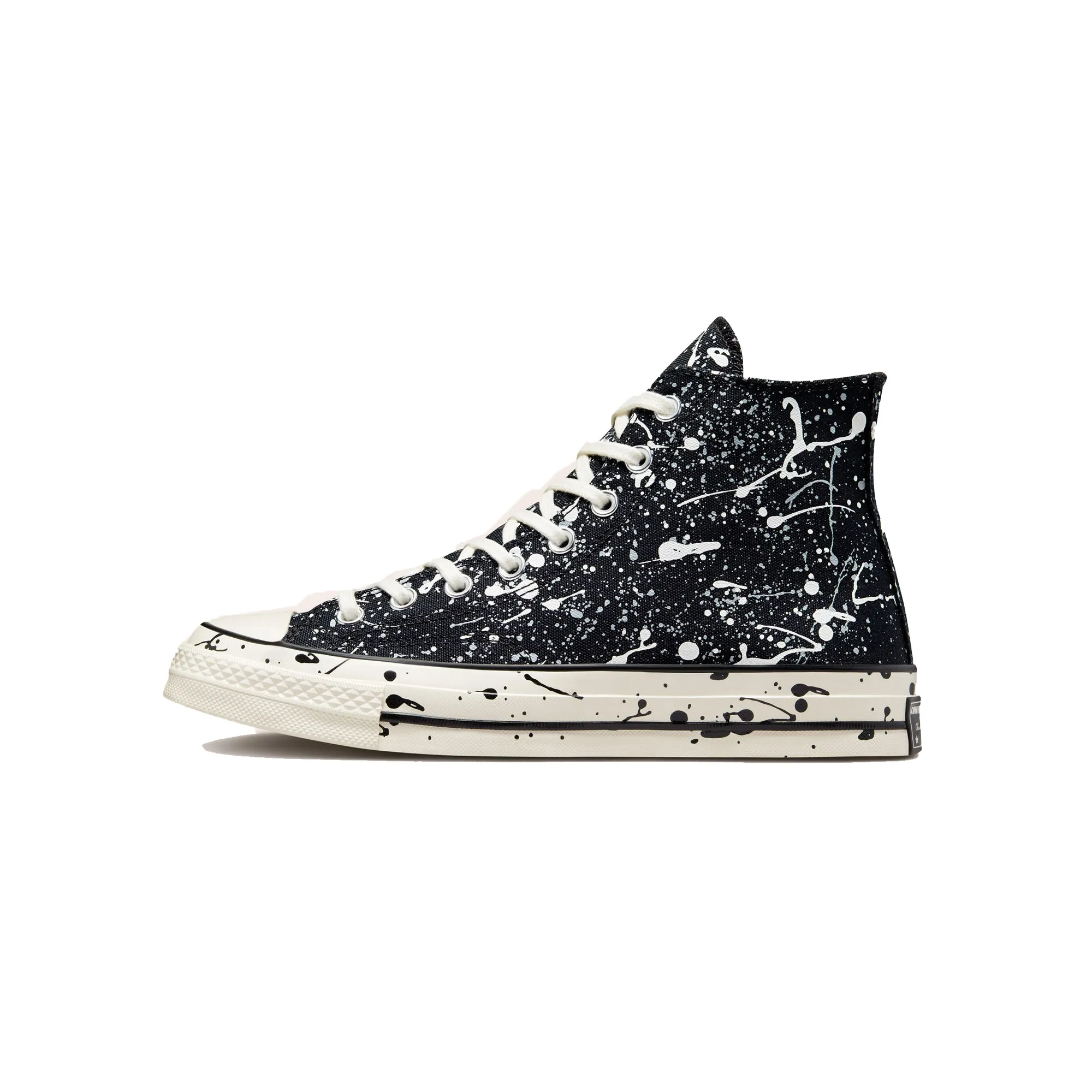 Converse Mens Chuck 70 Hi Shoes Black/Ash Stone