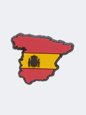 Crocs Spain Country Flag Unisex Lifestyle Pins Red/Yellow/Black