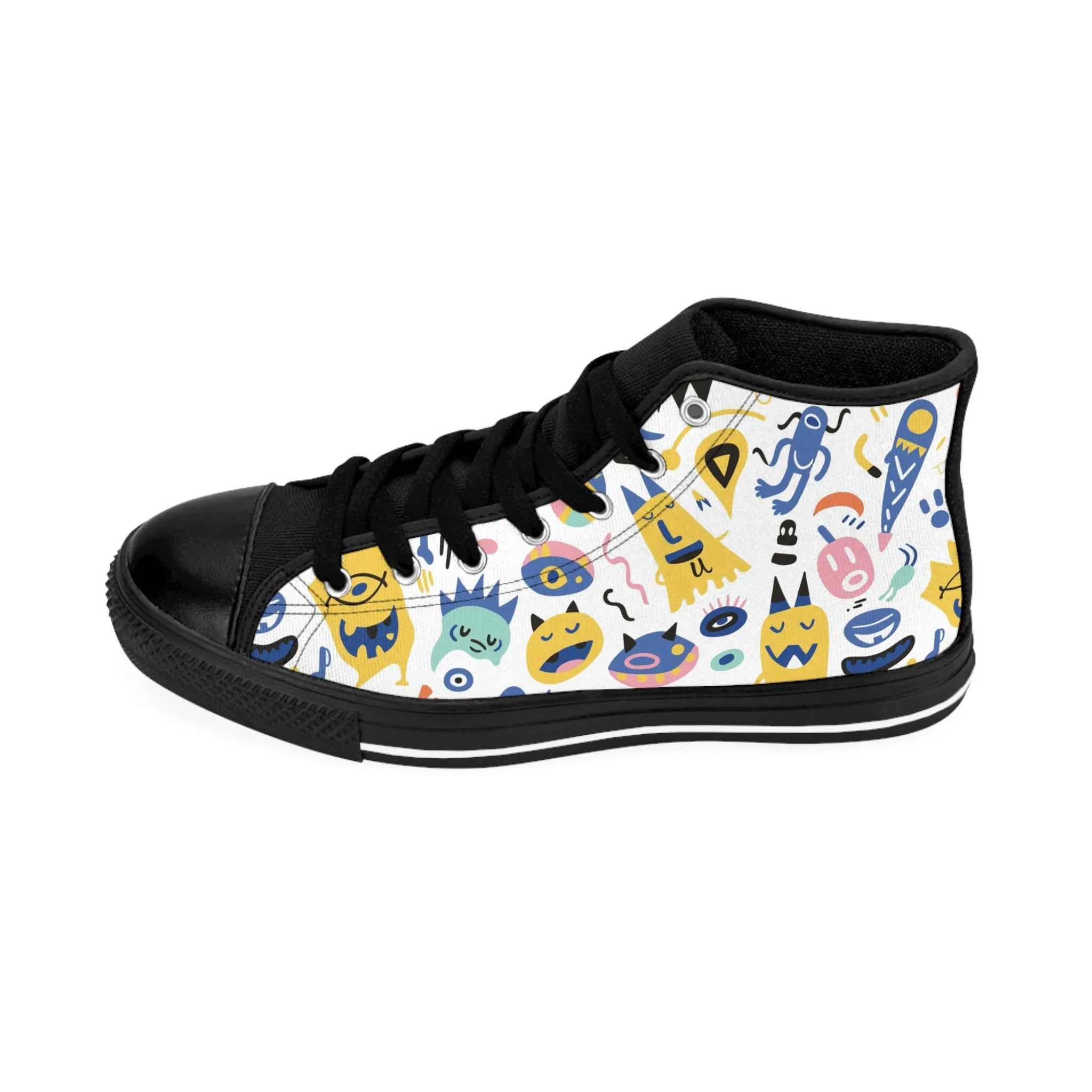 Cute Alien Kids Women's Classic Sneakers