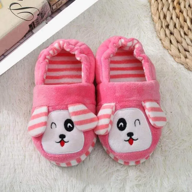 Cute Penguin Kids Slippers Comfortable Cotton Shoes