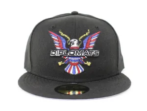 Diplomats 59Fifty New Era Fitted Hat (Black Gray Under Brim)