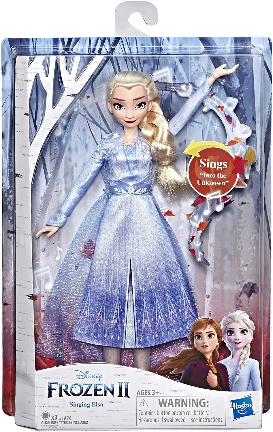 Disney Frozen Singing Fashion Music Dolls Assortment - Singing Elsa, Singing Anna, Adventure Anna