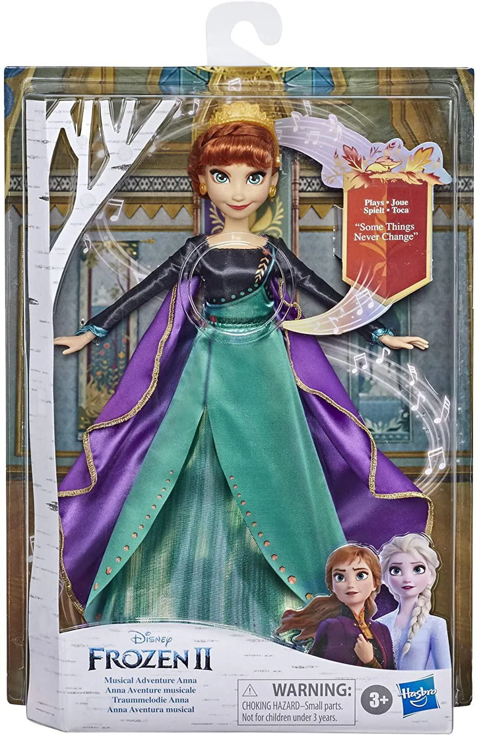 Disney Frozen Singing Fashion Music Dolls Assortment - Singing Elsa, Singing Anna, Adventure Anna