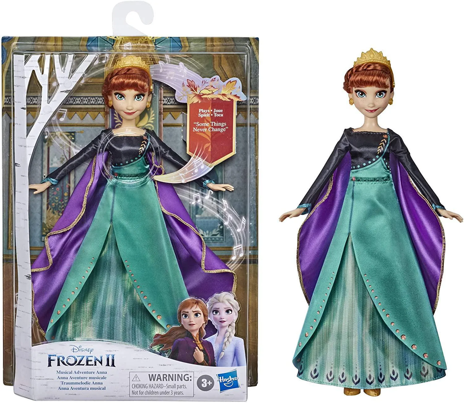 Disney Frozen Singing Fashion Music Dolls Assortment - Singing Elsa, Singing Anna, Adventure Anna