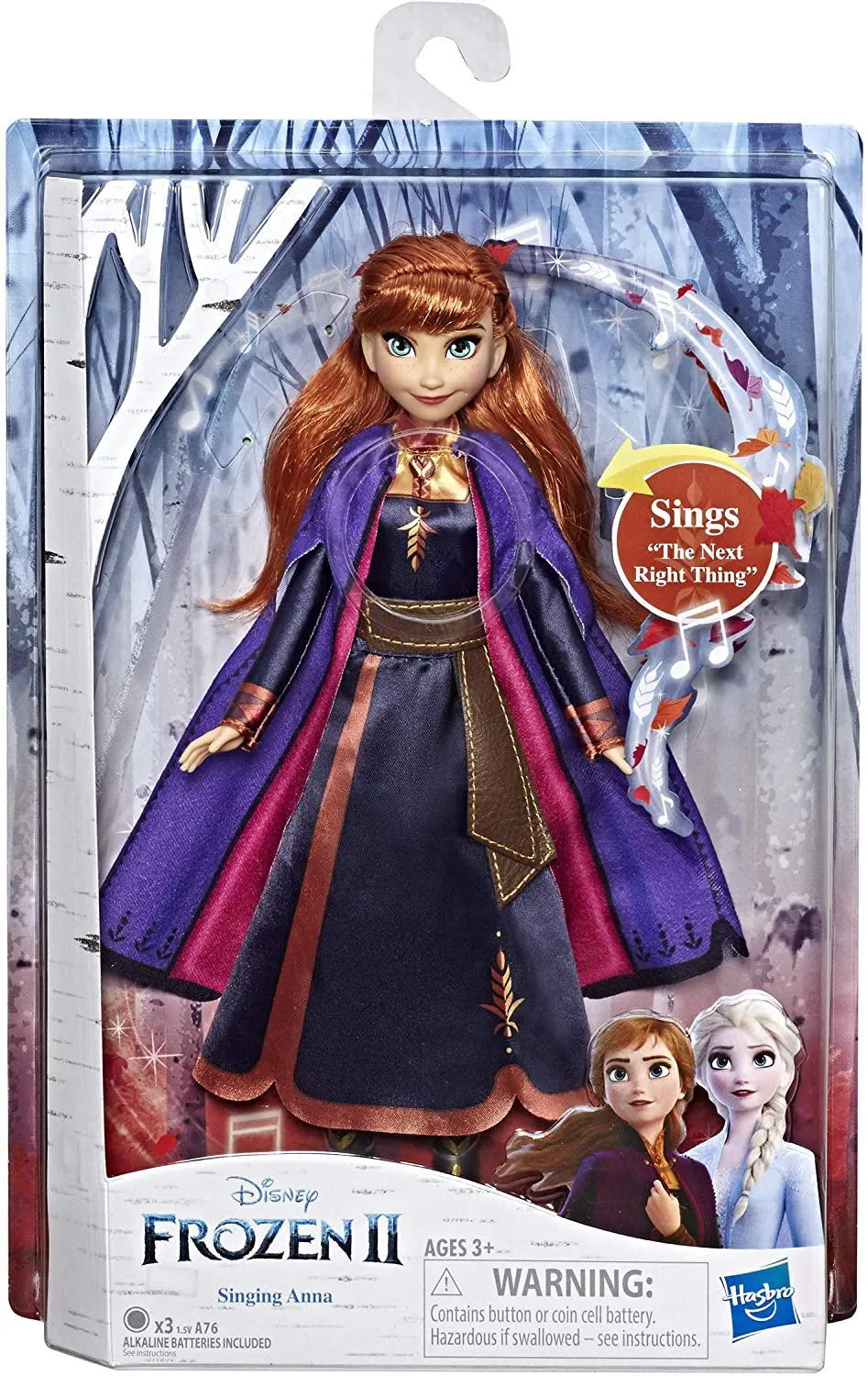 Disney Frozen Singing Fashion Music Dolls Assortment - Singing Elsa, Singing Anna, Adventure Anna