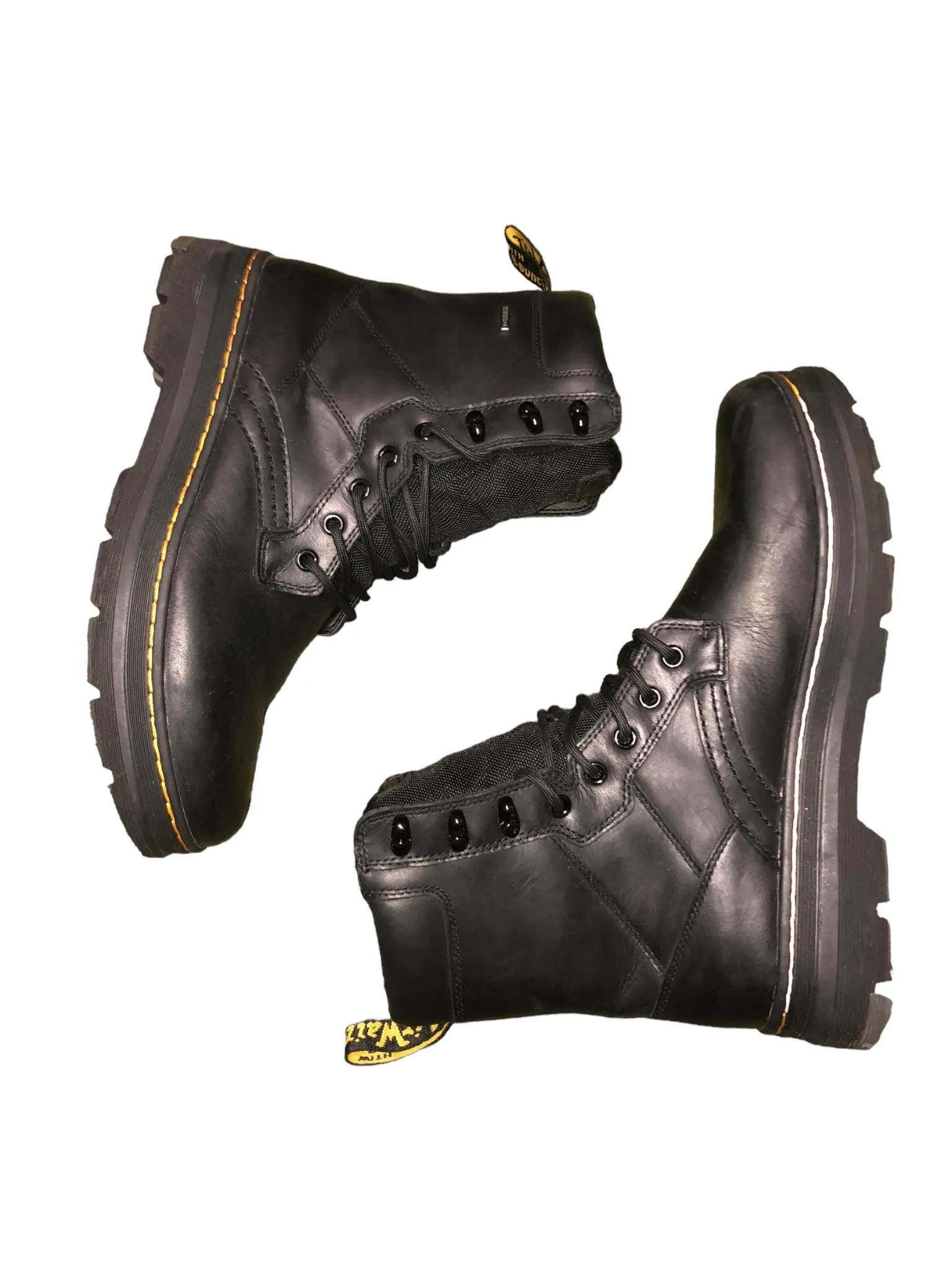 Dr. Martens Trinity Black Waterproof Fashsion Work Boots Men's (Size: 10) AW004