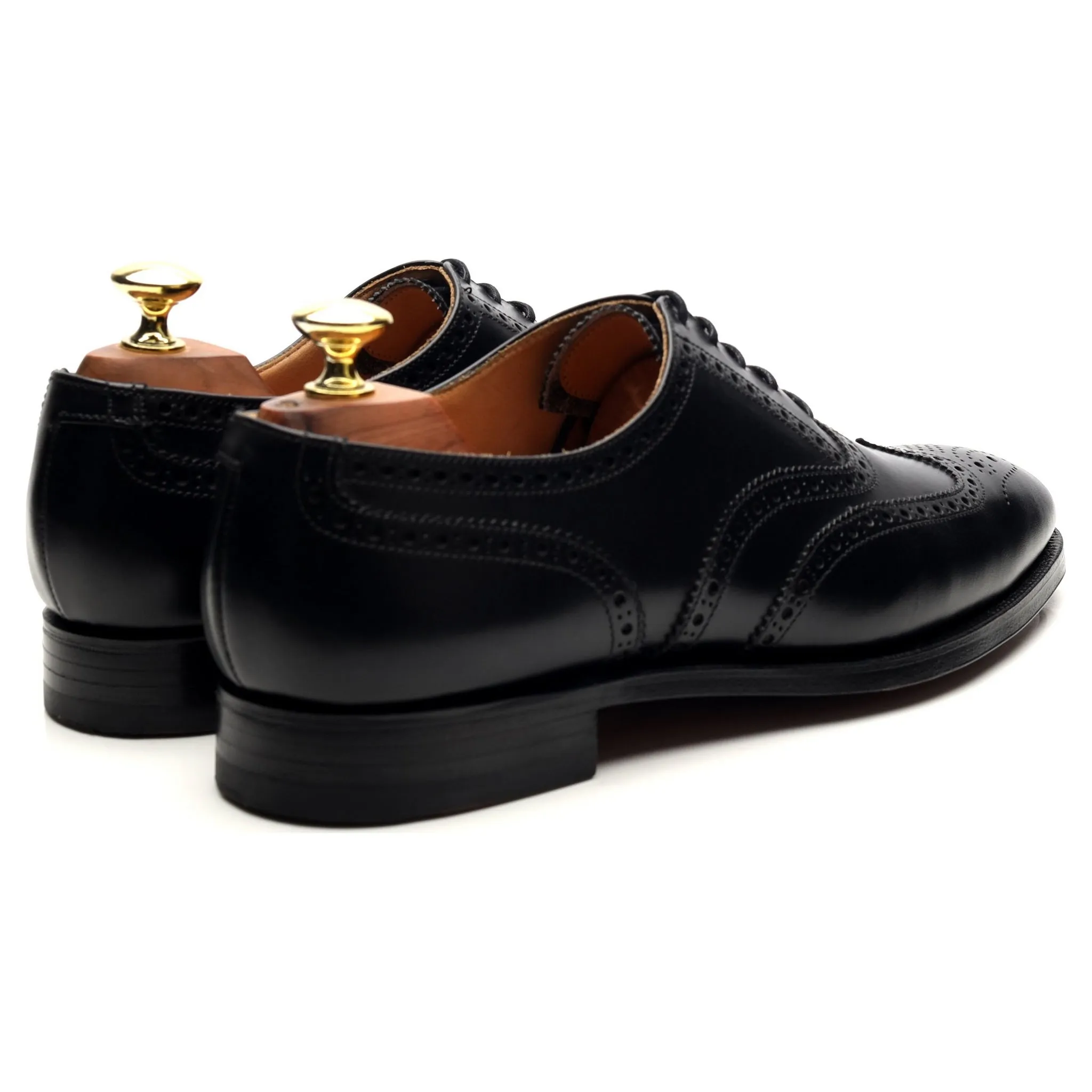 'Finsbury' Black Leather Brogues UK 7 / UK 7.5 / UK 8 / UK 9 / UK 10.5