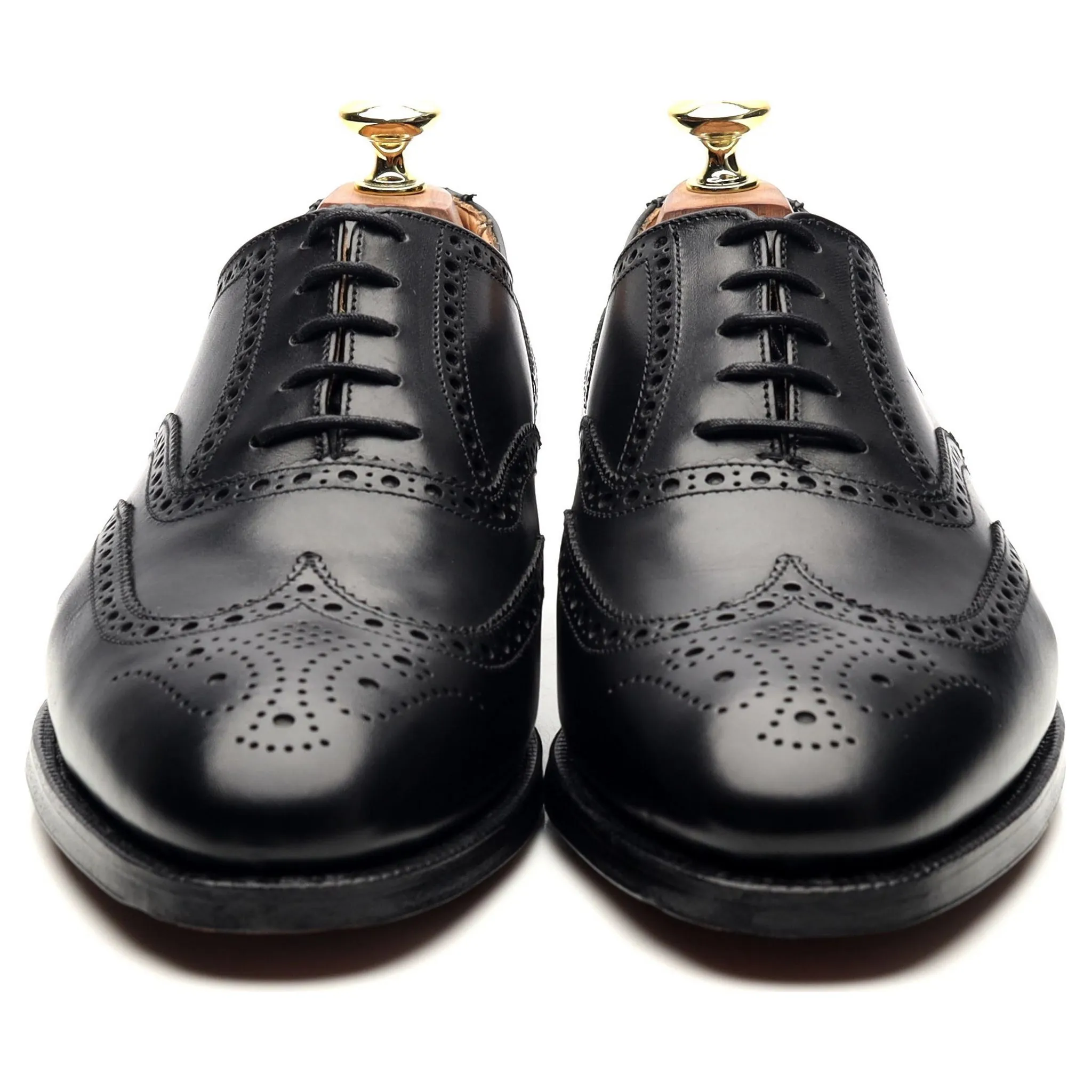 'Finsbury' Black Leather Brogues UK 7 / UK 7.5 / UK 8 / UK 9 / UK 10.5