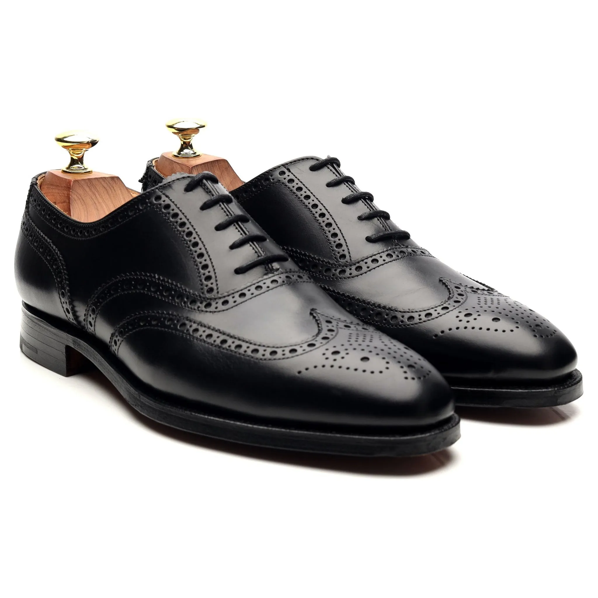 'Finsbury' Black Leather Brogues UK 7 / UK 7.5 / UK 8 / UK 9 / UK 10.5