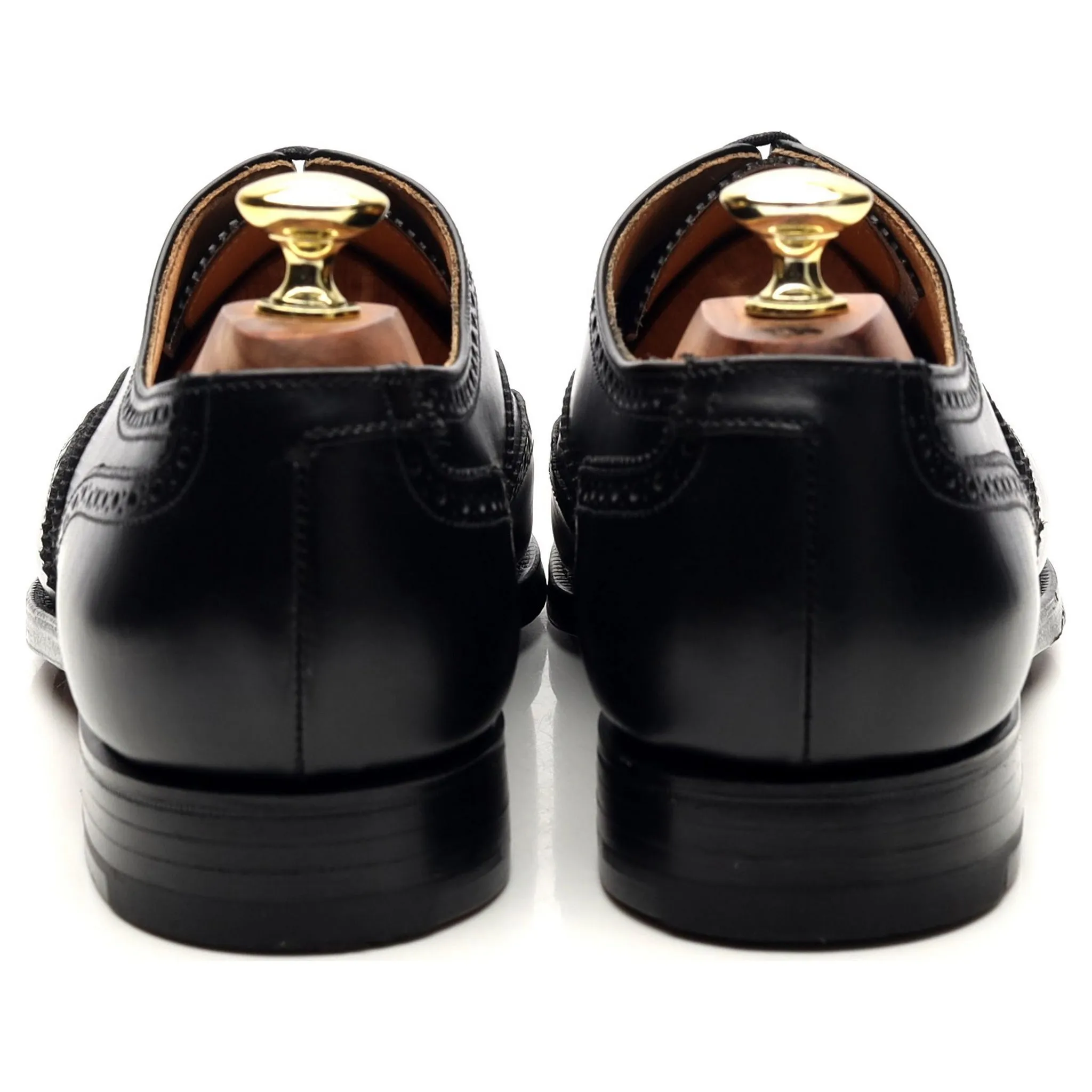 'Finsbury' Black Leather Brogues UK 7 / UK 7.5 / UK 8 / UK 9 / UK 10.5