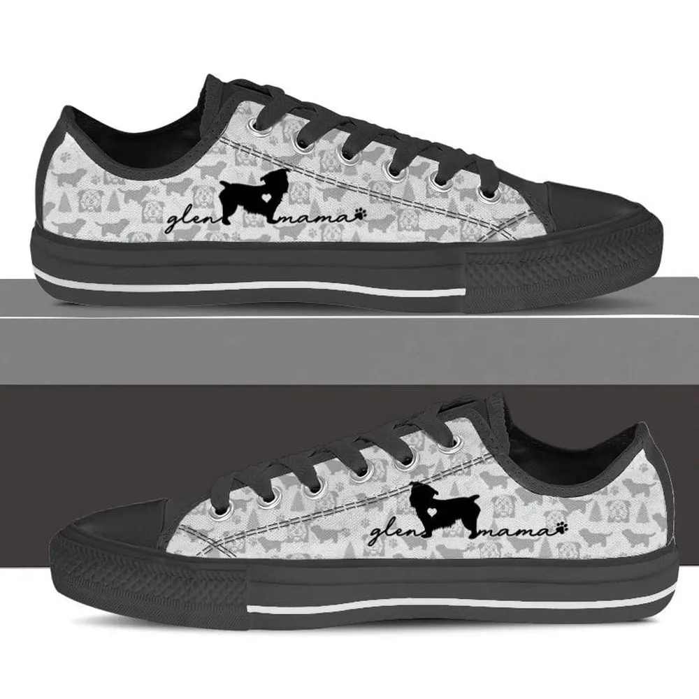 Glen Of Imaal Terrier Low Top, Dog Printed Shoes, Canvas Shoes For Men, Women