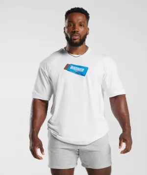 Gymshark Fuel Oversized T-Shirt - White