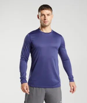 Gymshark Sport Long Sleeve T-Shirt - Neptune Purple