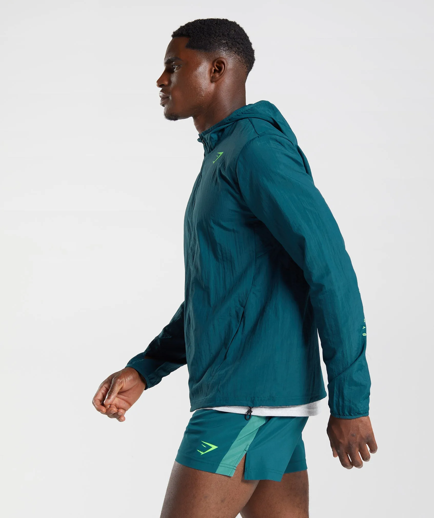 Gymshark Sport Windbreaker - Winter Teal