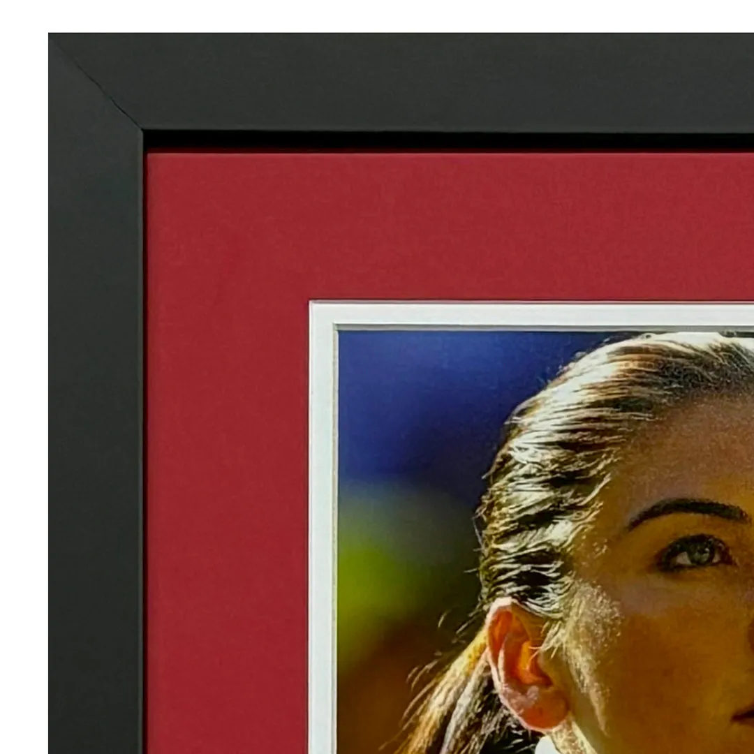 Hope Solo Signed USA Soccer Framed 8x10 Photo