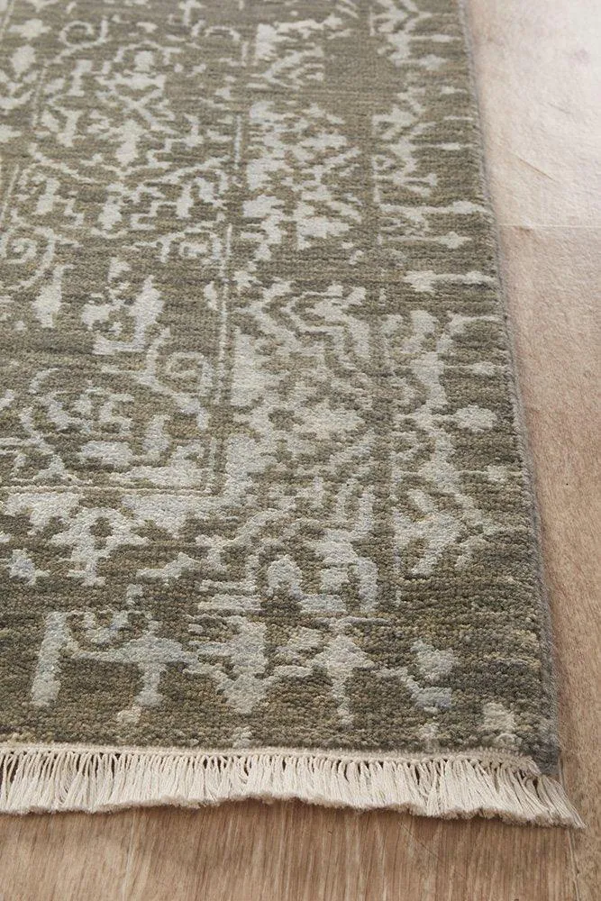 INDIAN HANDMADE FINE WOOL  RUG -309X245CM