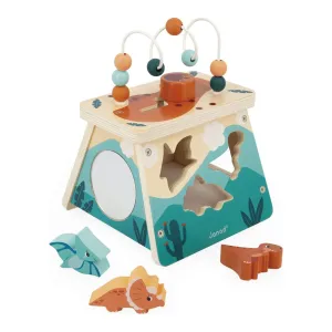 Janod Dino Multi-Activity Wooden Toy - Volcano