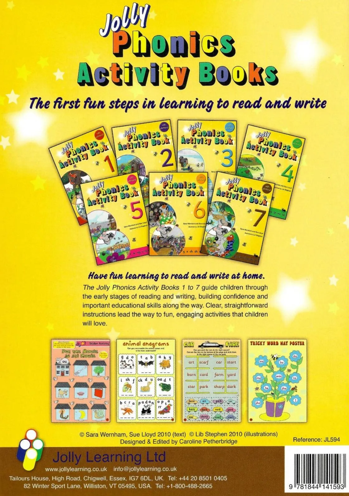 Jolly Phonics Activity Book 7