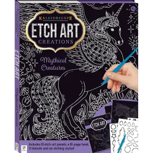 Kaleidoscope Etch Art Creations: Mythical Creatures