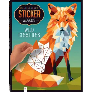 Kaleidoscope Sticker Mosaics: Wild Creatures